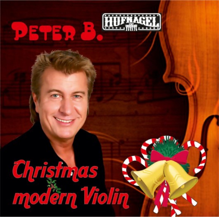 Cover Peter B. Hufnagel CD - Christmas modern Violin