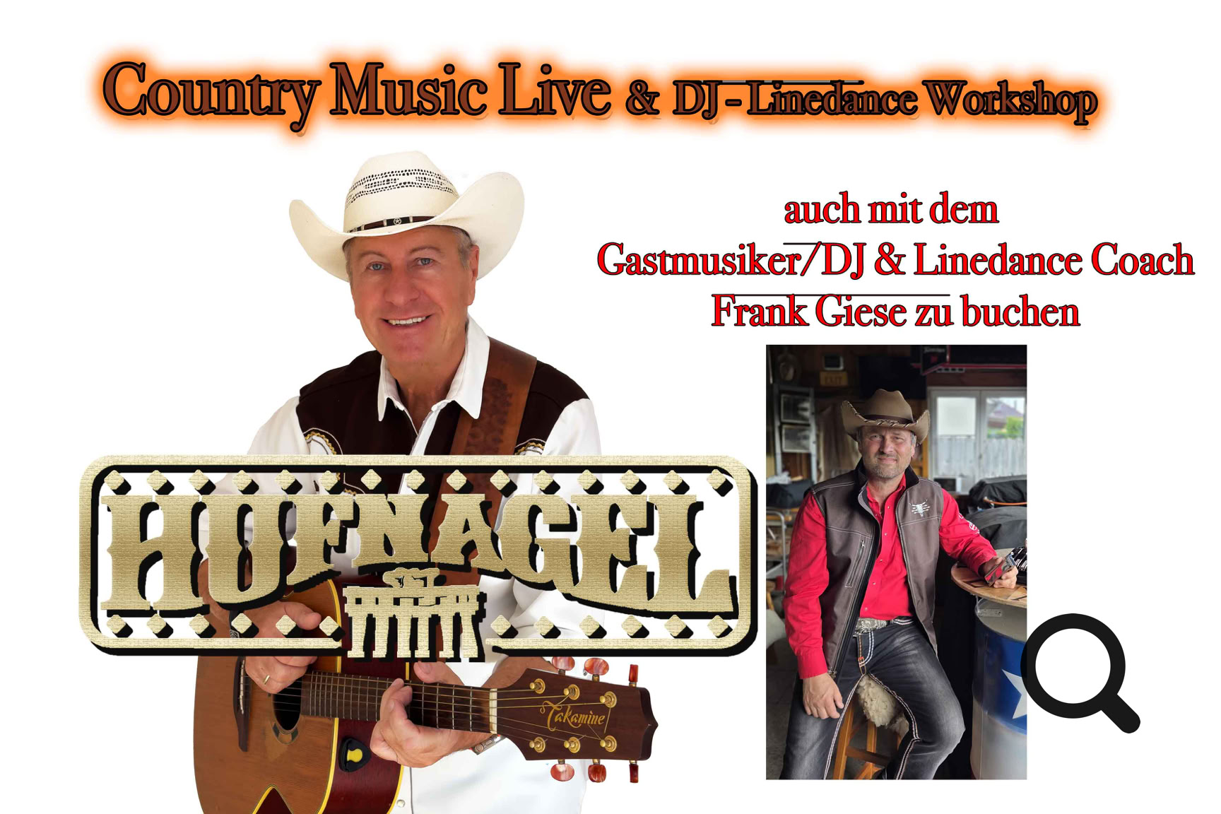 Hufnagel Countrymusic und Programm mit DJ Frank